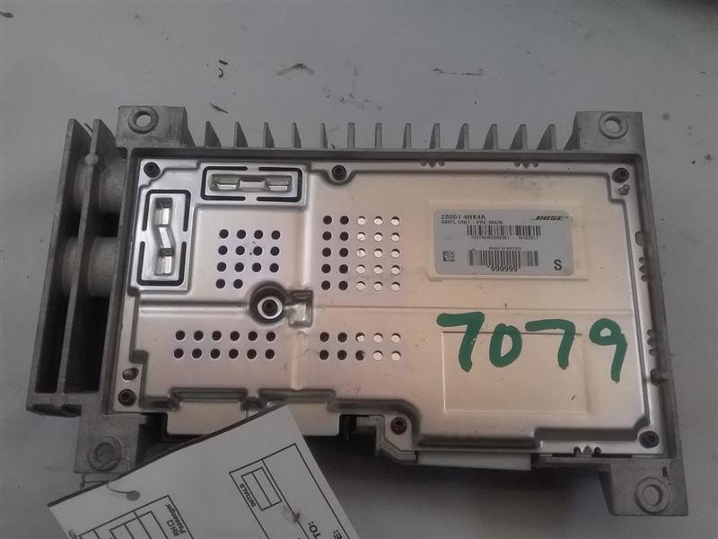 2016 INFINITI INFINITI Q50 16 Amplifier (RH Under Package Deck