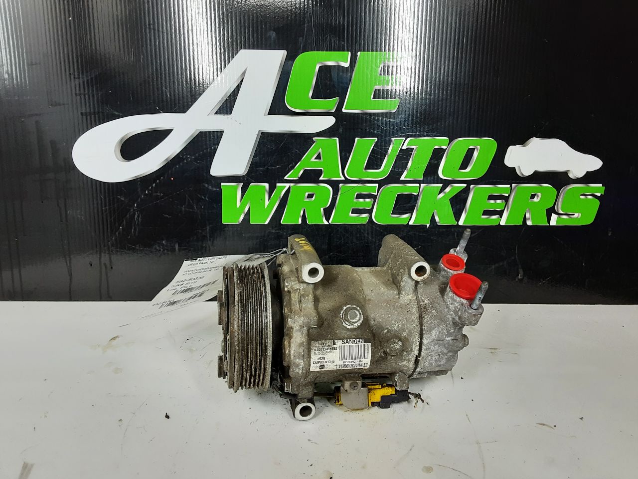 MINI CLUBMAN 2009 from 10/08 AC Compressor