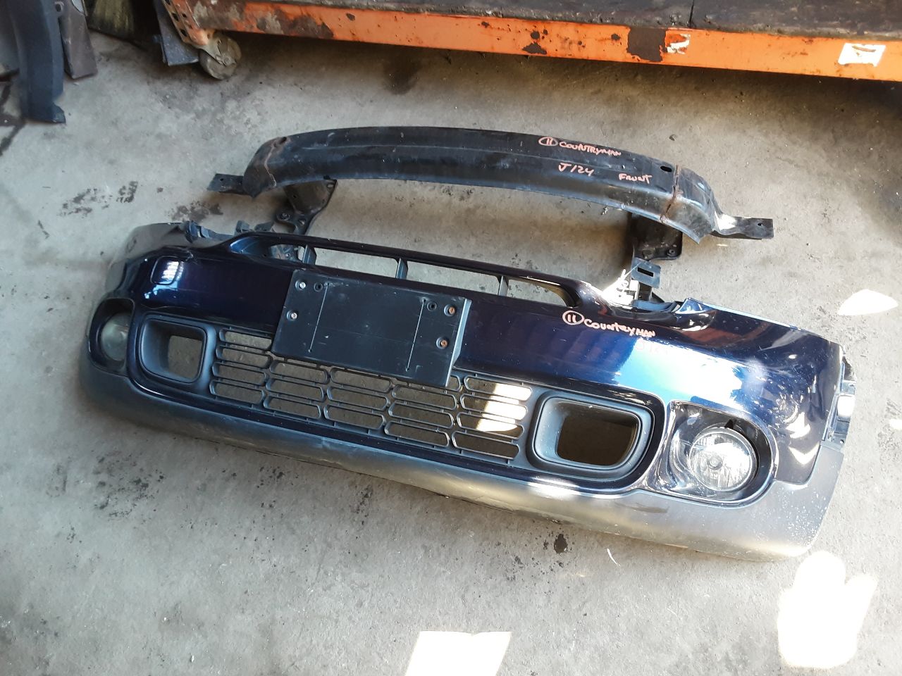 MINI COUNTRYMAN 2011-2016 S model, AWD (ALL4), chrome trim Bumper Assembly Front