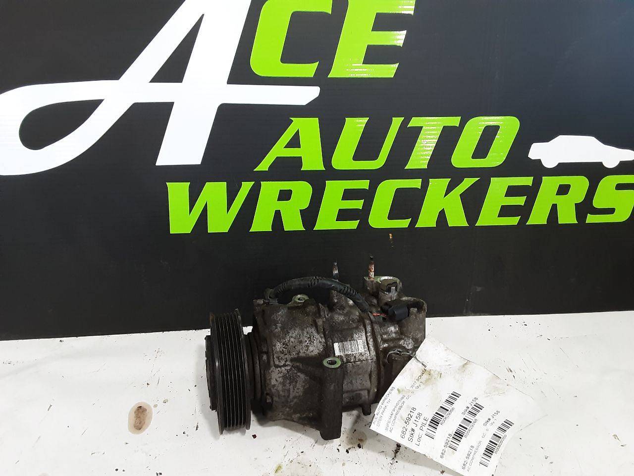 HYUNDAI SONATA 2015 2.0L (turbo) AC Compressor